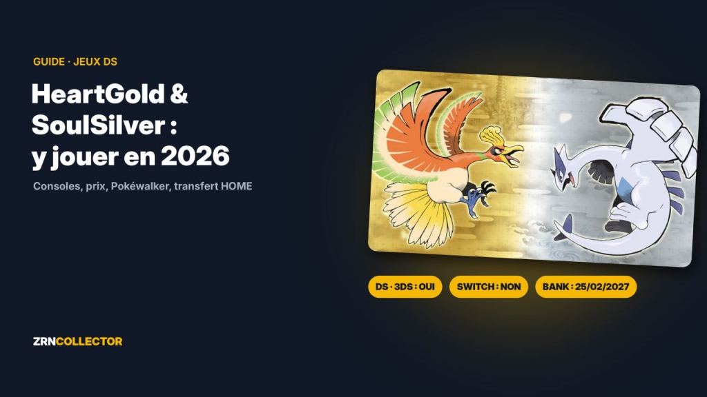 Pokémon HeartGold et SoulSilver : comment y jouer aujourd’hui ? (2026)